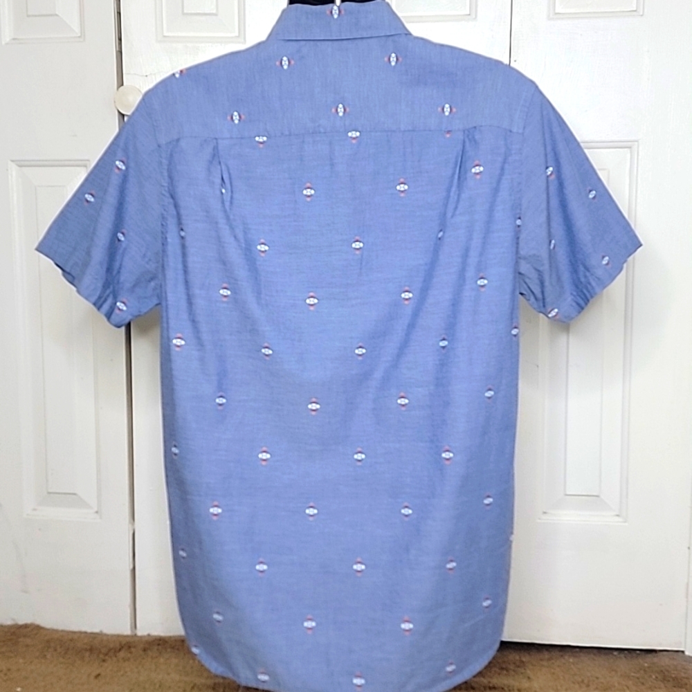 Pendleton Carson Western Chambray Shirt Short Sle… - image 5